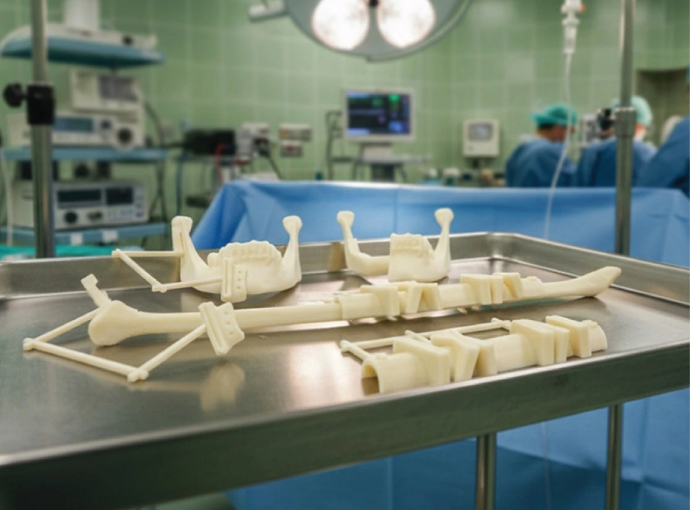 Customized 3D printed surgical guides designed for accurate and efficient surgical procedures